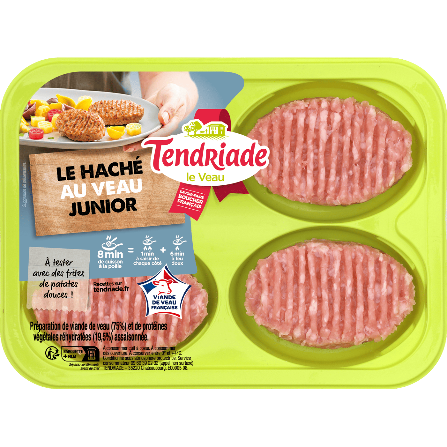 Le haché au veau junior