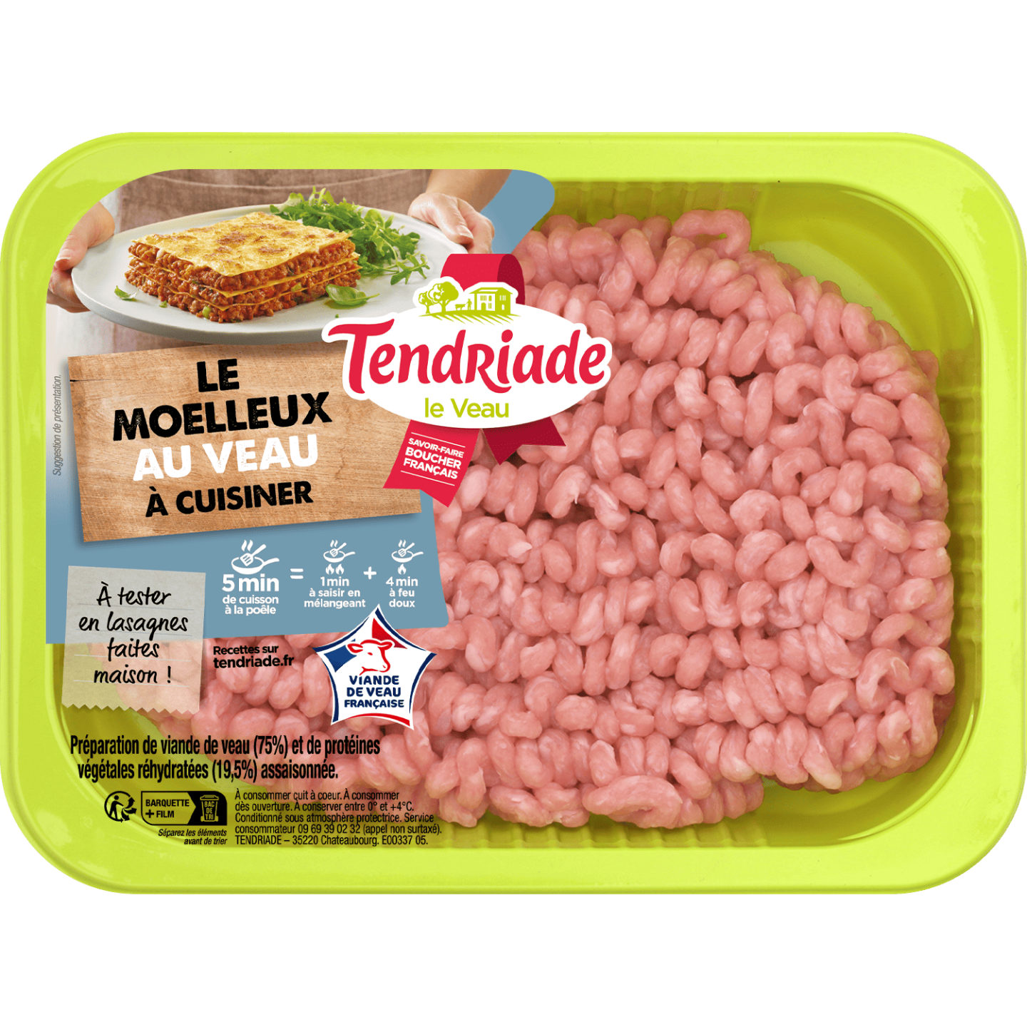 Le moelleux au veau à cuisiner