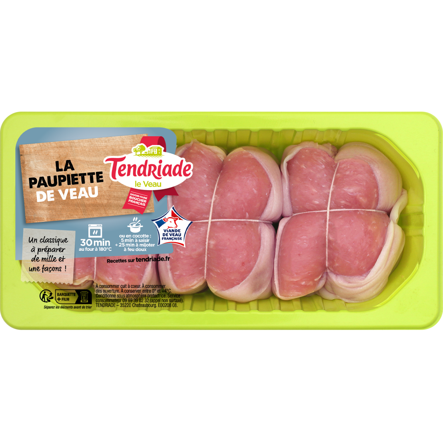 La paupiette de veau
