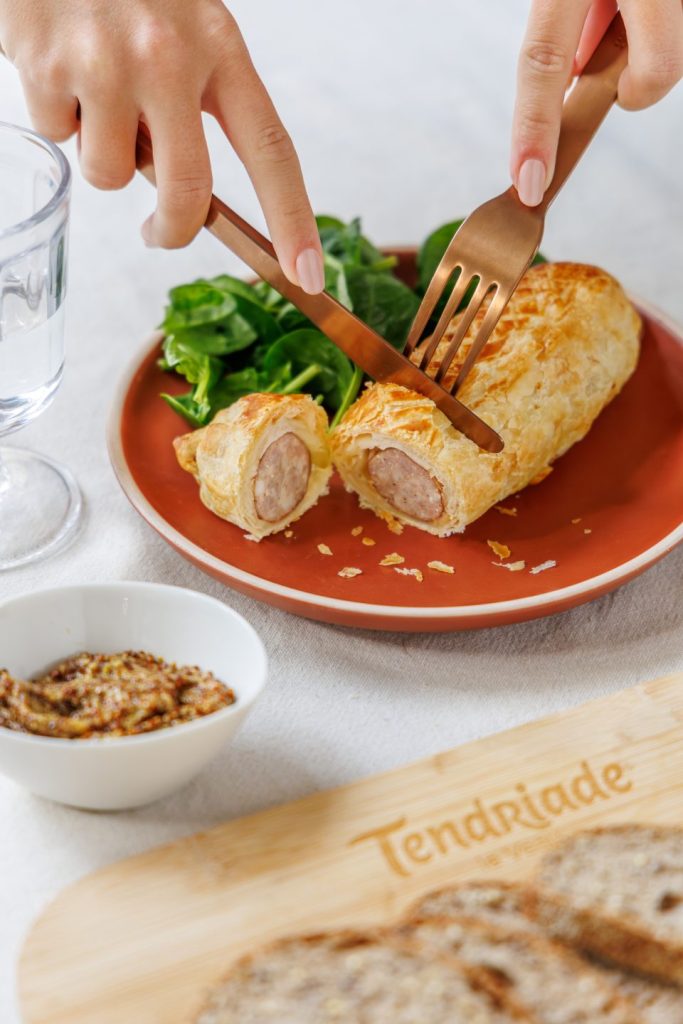 Friand saucisse de Toulouse &amp; fromage